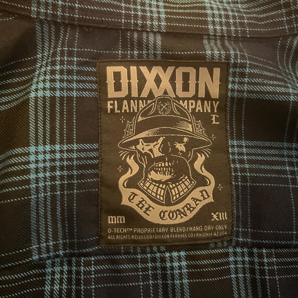 Dixxon brand (brand new, never worn) size large single release flannel - Picture 3 of 3